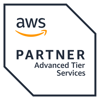 AWS partner badge: Advanced Tier Services Partner