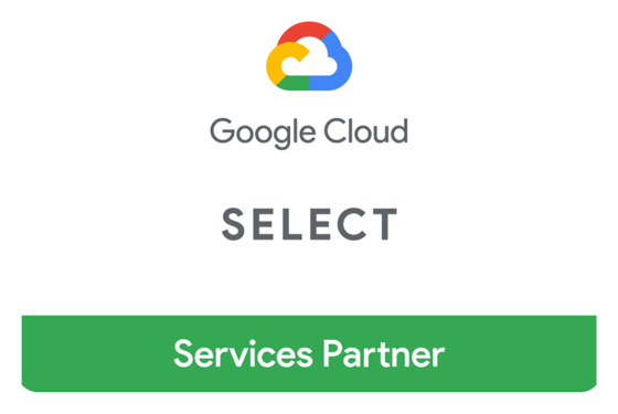 Google Cloud Select tier Services Partner badge