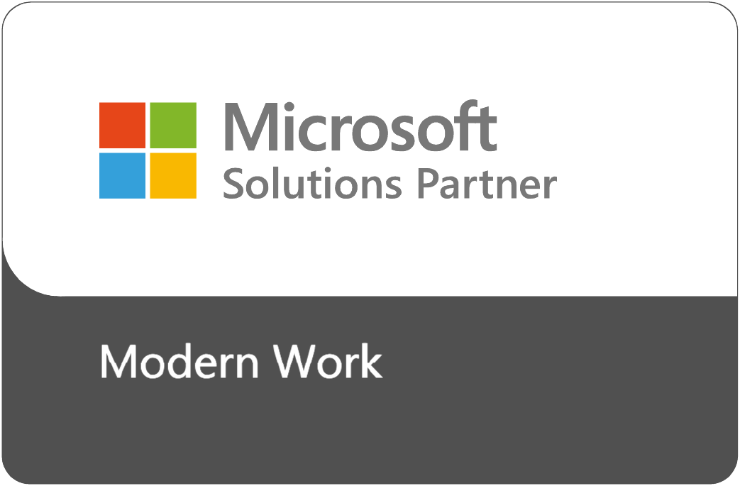 Microsoft Solutions Partner for Modern Work badge